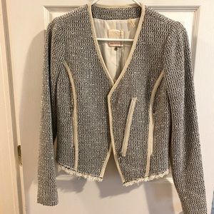 NWT Rebecca Taylor tweed jacket/blazer. Size 4.